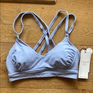 CALIA by Carrie Underwood Blue Bikini with Strappy Design